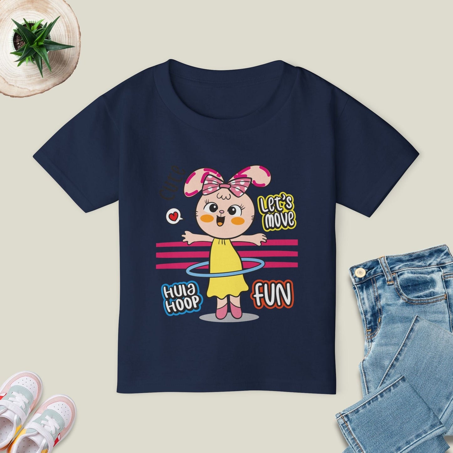 Bunny Hoola Hoop T-Shirt