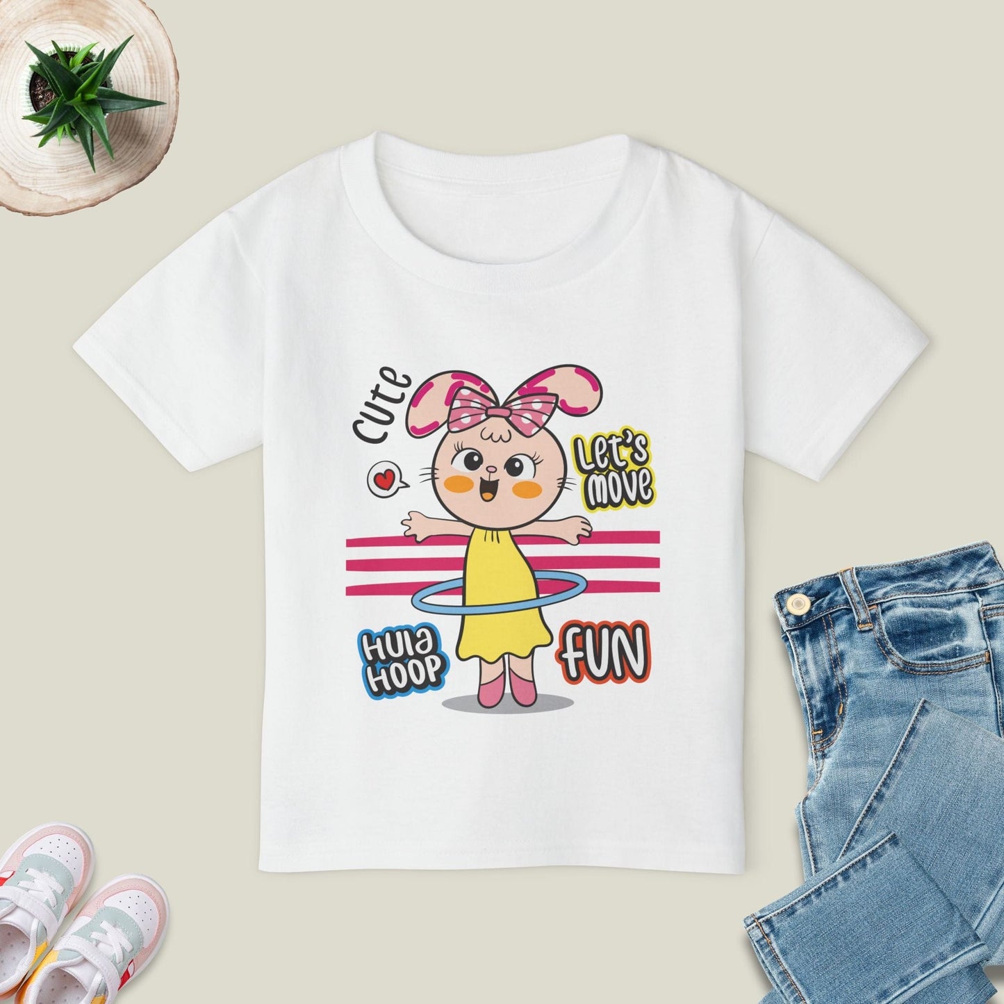 Bunny Hoola Hoop T-Shirt